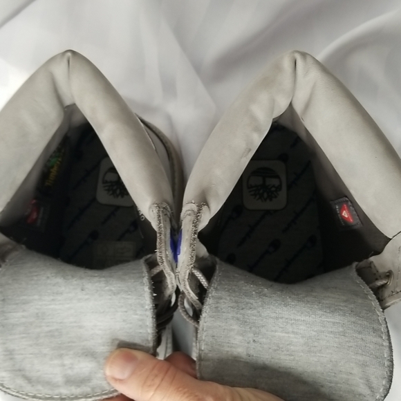 Timberland X Champion Grey Nubuck 6" BOOT SIZE 9 - Picture 6 of 8